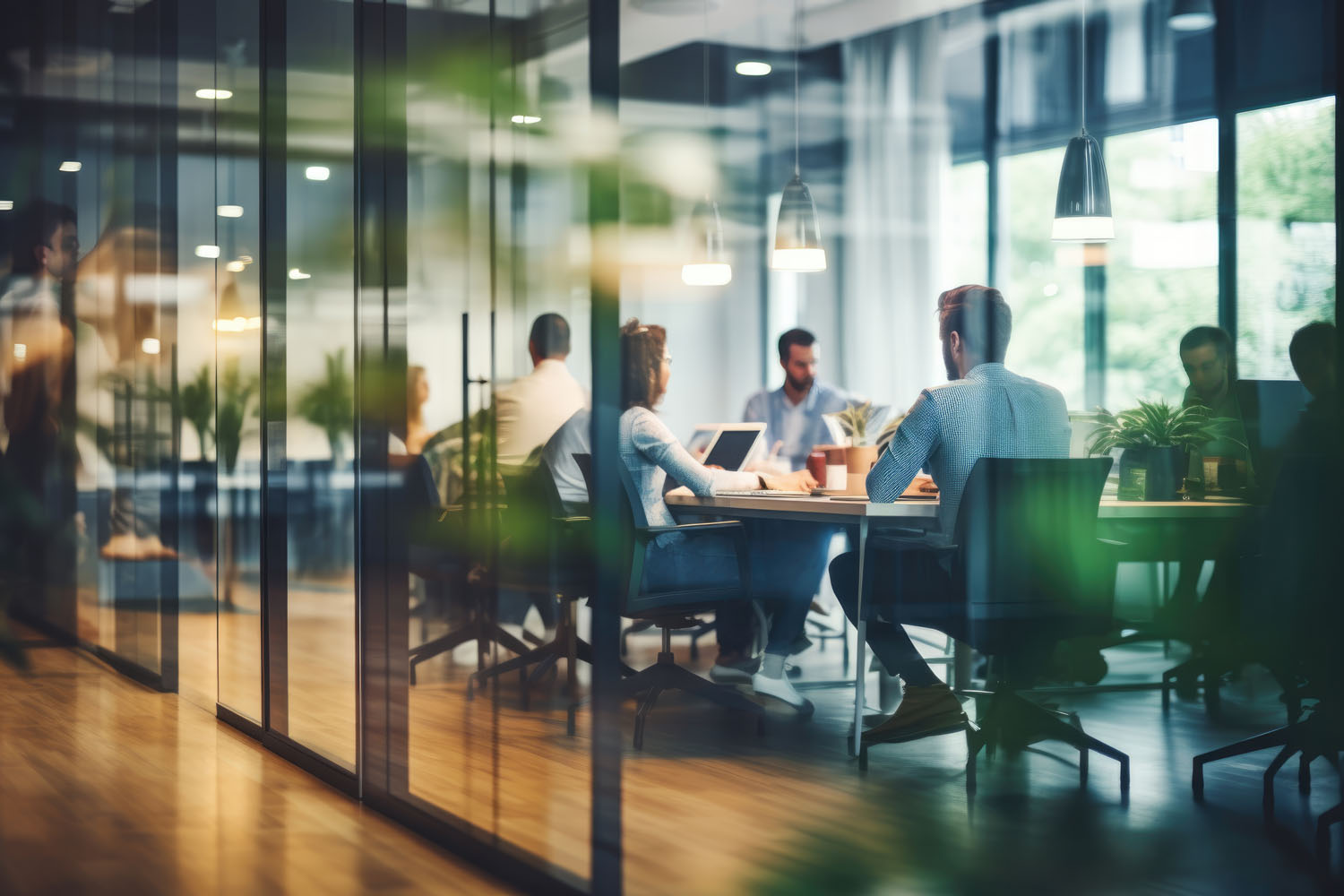 Starling Corporate deal team in discussion